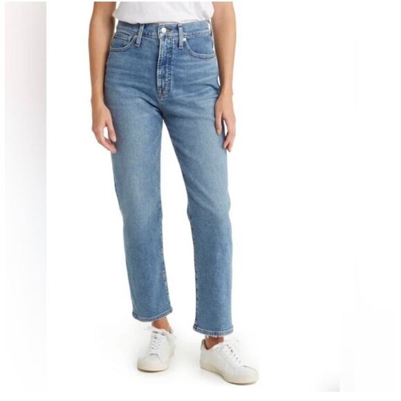 Madewell THE PERFECT VINTAGE Straight Crop Jeans Sz 26 - Picture 1 of 1